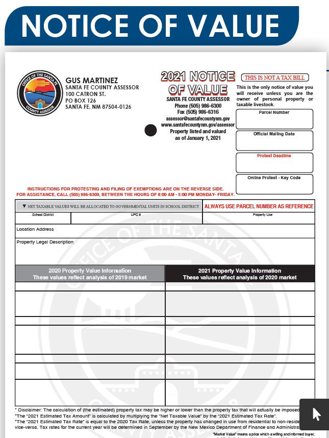 notice-of-value