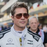 Brad Pitt of USA and actor during Formula One Abu Dhabi GP Yas Marina Circuit^ Abu Dhabi^ United Arab Emirates 8.December.2024;