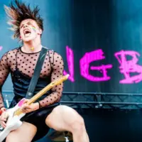 Concert of Yungblud 27-30 June 2019. Rock Werchter Festival^ Belgium