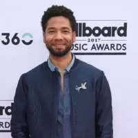 Jussie Smollett arrives for 2017 Billboard Music Awards on May 21^ 2017 in Las Vegas^ NV