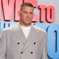 Channing Tatum attends the Fly me To The Moon photocall at Matadero on July 11^ 2024 in Madrid^ Spain.