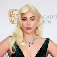 Lady Gaga attends the EE British Academy Film Awards 2022 at Royal Albert Hall in London^ England. London^ United Kingdom - March 13^ 2022