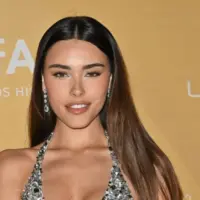 Madison Beer at the amfAR Gala Los Angeles 2022 at the Pacific Design Centre. LOS ANGELES^ CA. November 03^ 2022