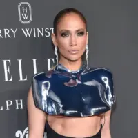Jennifer Lopez arrives for ELLE Celebrates 2023 Women in Hollywood on Dec 05^ 2023 in Hollywood^ CA