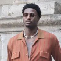 NBA basketball player Jaren Jackson walking in Scala square Milan^ Lombardy^ Italy Milan^ Italy: June 30^ 2023