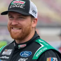 NASCAR Cup Series Driver^ Tyler Reddick (45) takes to the track for the FireKeppers 400 at the Michigan International Speedway in Brooklyn MI. August 07^ 2023 - Brooklyn^ MI^ USA