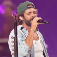 Thomas Rhett performs in West Palm Beach^ Florida on September 4^ 2025. The performance was part of his Better In Boots tour.