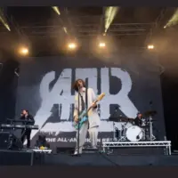 All-American Rejects perform live at slam dunk festival uk. leeds^ United Kingdom^ 26th may 2024