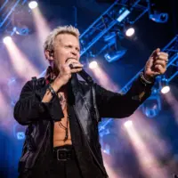 William Michael Albert Broad AKA " Billy Idol" Lead singer from Billy idol^ Live at o2 apollo manchester uk^ 20th June 2018