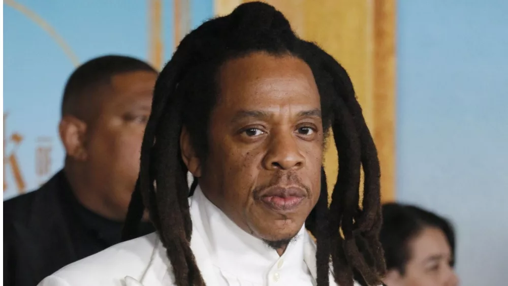 Jay Z at the Los Angeles premiere of 'Book of Clarence' held at the Academy Museum of Motion Pictures in Los Angeles^ USA on January 5^ 2024.