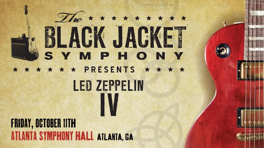The Black Jacket Symphony presents Led Zeppelin IV – WBML FOX-FM