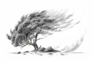 tree-in-a-storm