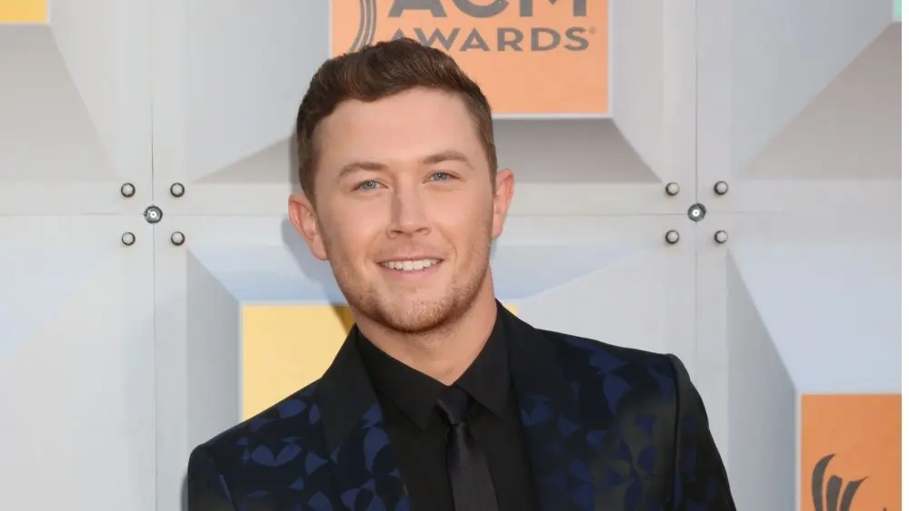 Scotty McCreery at the 51st Academy of Country Music Awards Arrivals at the Four Seasons Hotel on April 3^ 2016 in Las Vegas^ NV