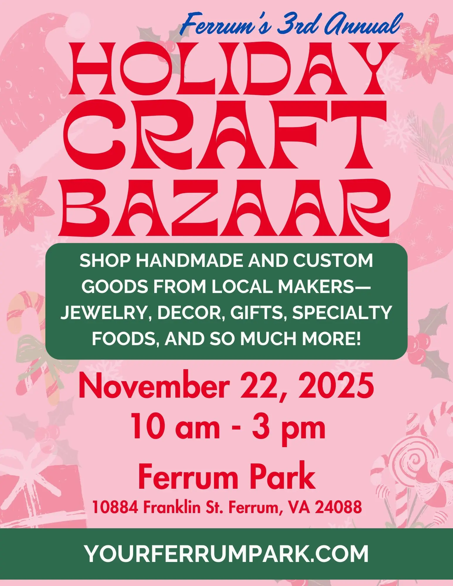 Holiday Craft Bazaar – 2025