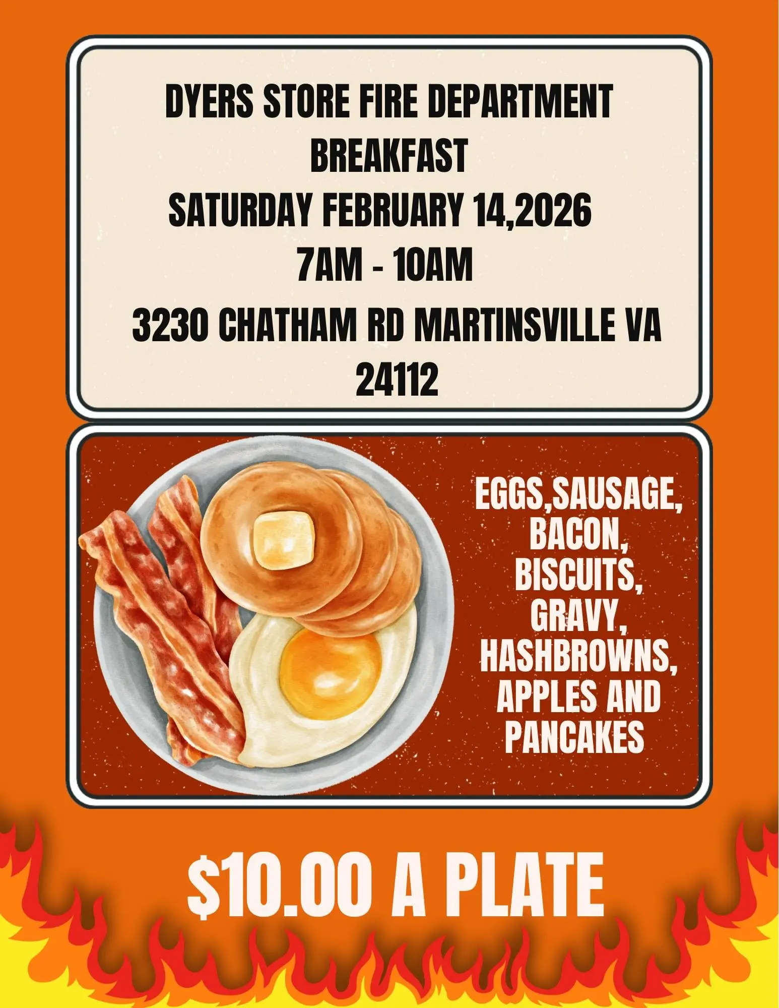 Country Breakfast Fundraiser