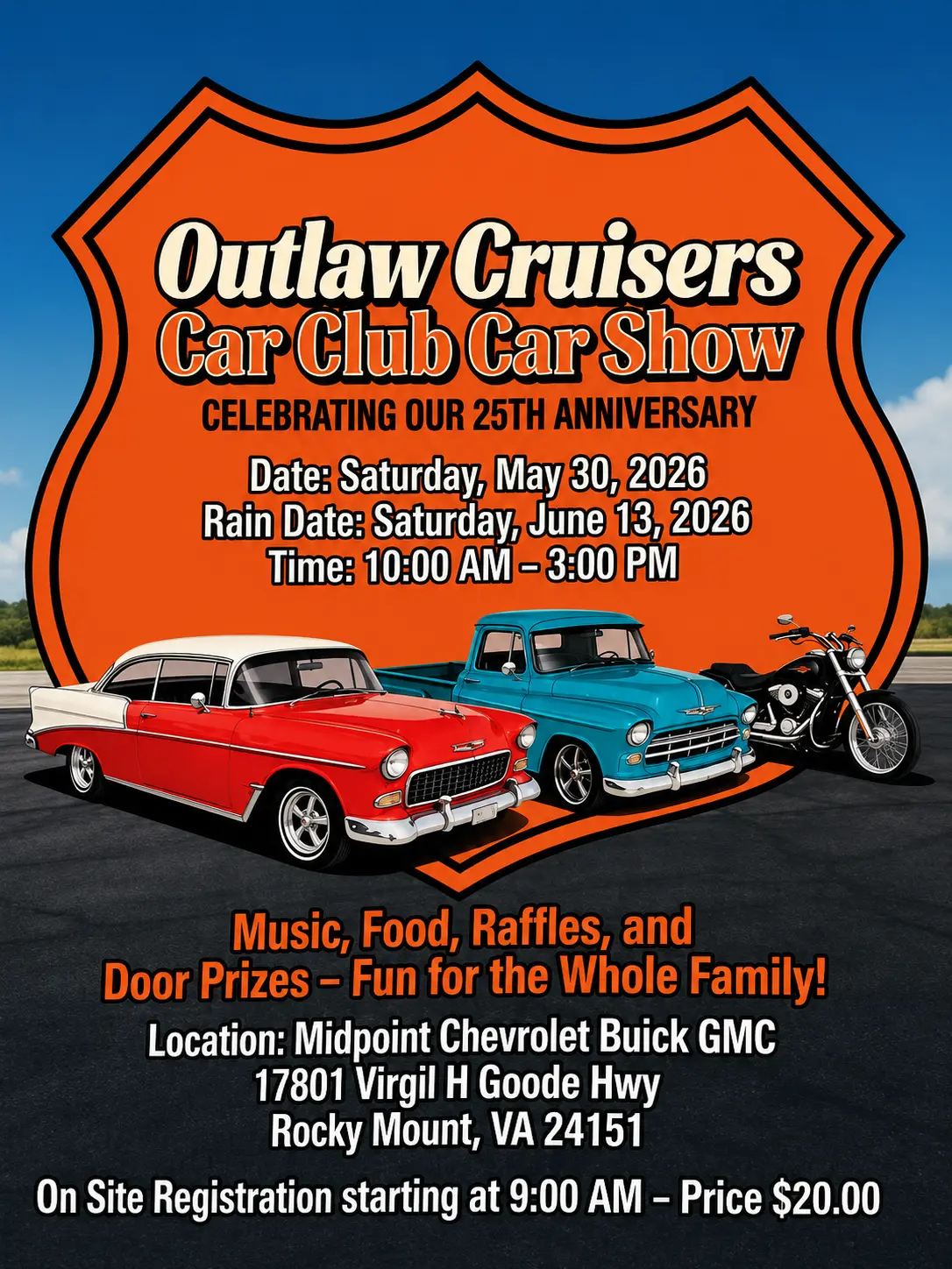 Outlaw Cruisers | Car Club Car Show