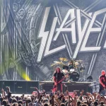 Slayer performing on concert in Arena in Belgrade^ Serbia; July 25th 2013