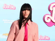 Billie Eilish at the Barbie World Premiere at the Shrine Auditorium on July 9^ 2023 in Los Angeles^ CA