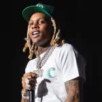 Lil Durk on the Voice Of The Hero tour at DTE Music Theater Clarkston^ Michigan - October 1 2021
