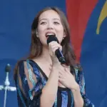 Laufey performs at New Orleans Jazz Festival New Orleans^ Louisiana USA - 05-03-2025