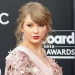 Taylor Swift attends the Red Carpet at the 2018 Billboards Music Awards at the MGM Grand Arena in Las Vegas^ Nevada USA on May 20th 2018