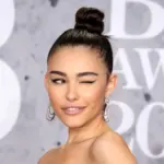 Madison Beer attends The BRIT Awards at the O2 Arena in London^ UK. London^ United Kingdom- February 20^ 2019