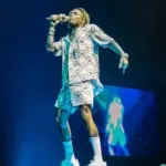 SWAE LEE performs on POST MALONE's RUNAWAY TOUR JACKSONVILLE FLORIDA UNITED STATES OCTOBER 25 2019