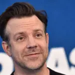 Jason Sudeikis arrives for the Ted Lasso Season 2 Premiere on July 15^ 2021 in West Hollywood^ CA