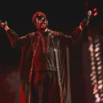 The Weeknd performs on stage at Lincoln Financial Field during the "After Hours til Dawn Stadium Tour." Philadelphia^ PA USA - July 30^ 2025