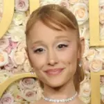 Ariana Grande at the 82nd Annual Golden Globe Awards held at the Beverly Hilton Hotel in Beverly Hills^ USA on January 5^ 2025.