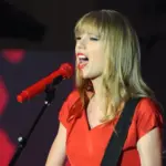 Taylor Swift performs and turns on the Christmas Lights at Westfield Shepherd's Bush^ London. 06/11/2012