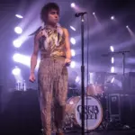 Lead singer Josh Kiszka from greta van fleet^ live at manchester academy uk^ 15th november 2018
