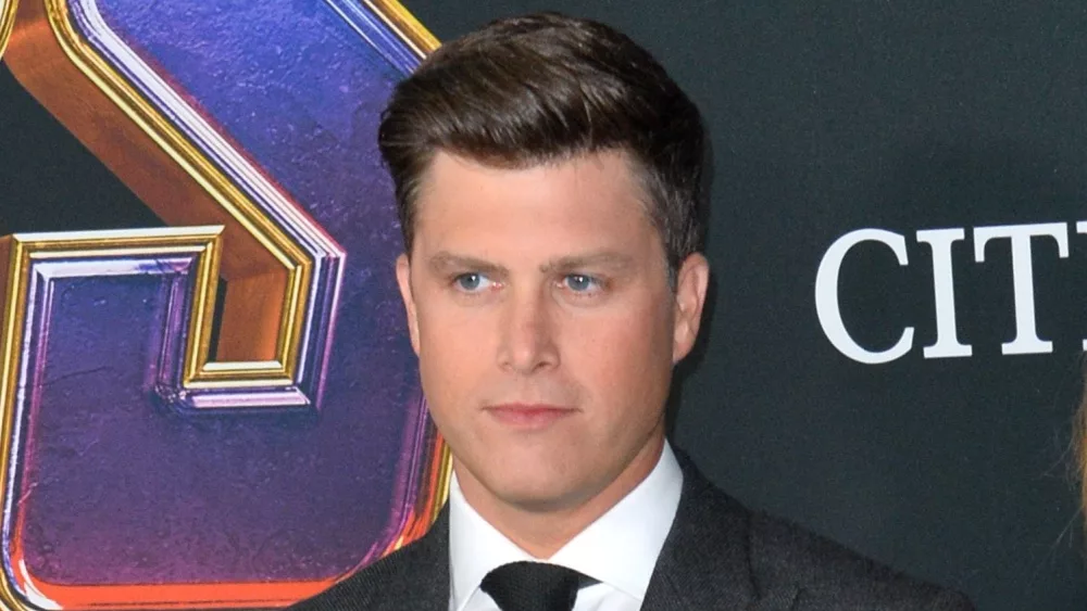 Colin Jost at the world premiere of Marvel Studios' "Avengers: Endgame". LOS ANGELES^ USA. April 22^ 2019