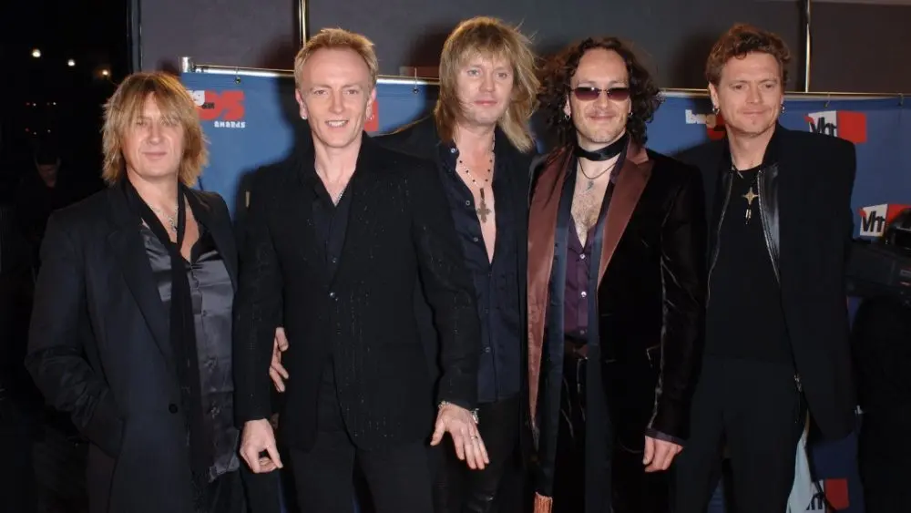 Rock group DEF LEPPARD at the VH1 Big in 05 Awards at Sony Studios^ Culver City. December 3^ 2005