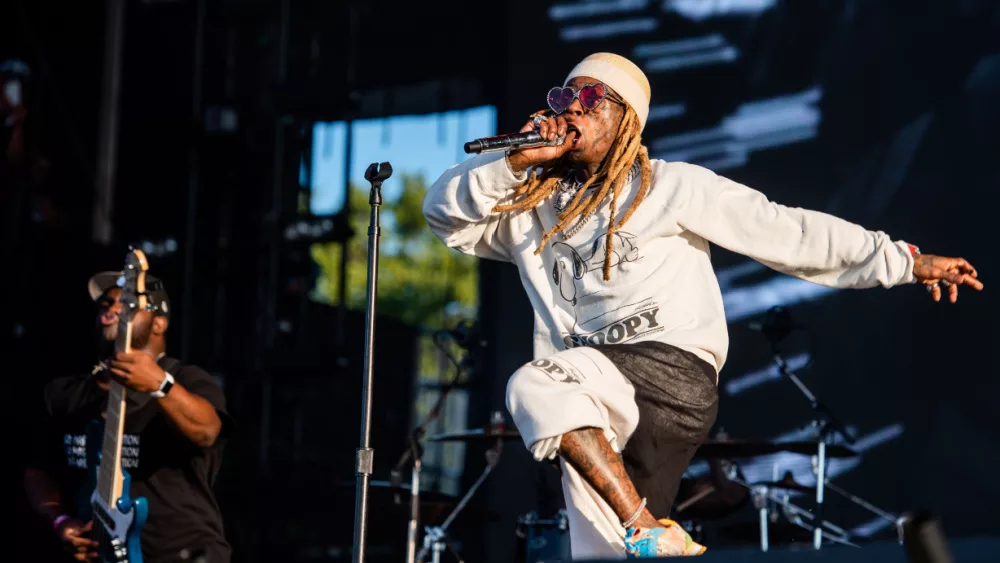 Lil Wayne performs at Lollapalooza in Grant Park^ Chicago; August 3rd^ 2019