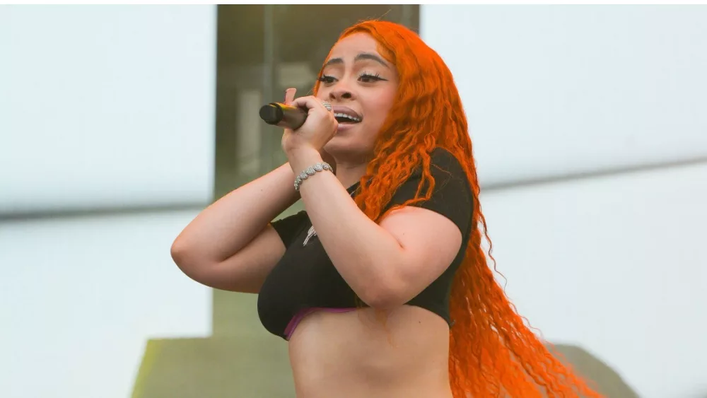 Ice Spice Performing at Broccoli City Festival 2023; Washington DC United States - July 15 2023.