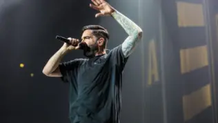 A Day To Remember perform supporting Blink 182; Oberhausen^ Germany^ 13th June 2017.