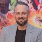 Nate Bargatze attends the premiere of Netflix's Unfrosted. Hollywood^ CA USA - April 30^ 2024