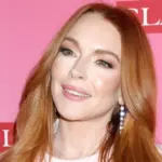 Lindsay Lohan at the Clarins New Product Launch Party on the Private Residence on March 15^ 2024 in Los Angeles^ CA