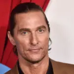 Matthew McConaughey arrives for the ‘Sing 2’ Premiere on December 12^ 2021 in Los Angeles^ CA