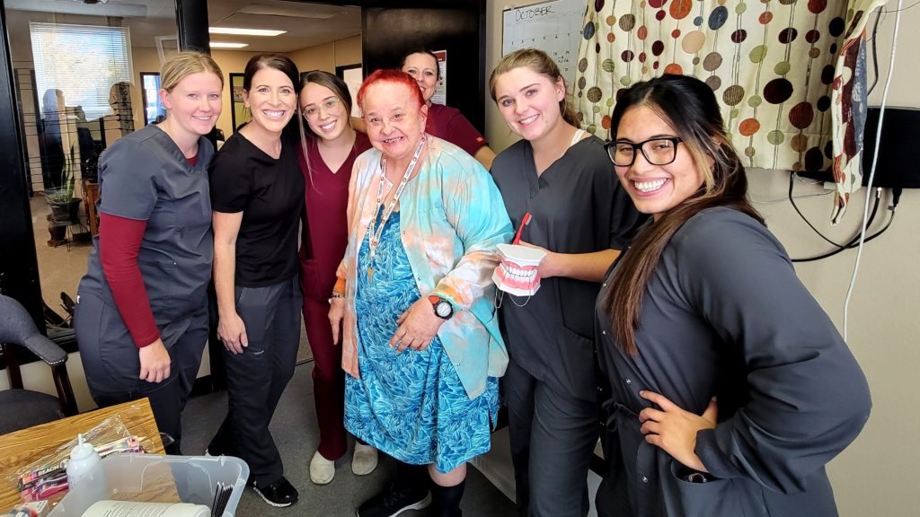 Cncc dental hygienists visit new horizons steamboat radio