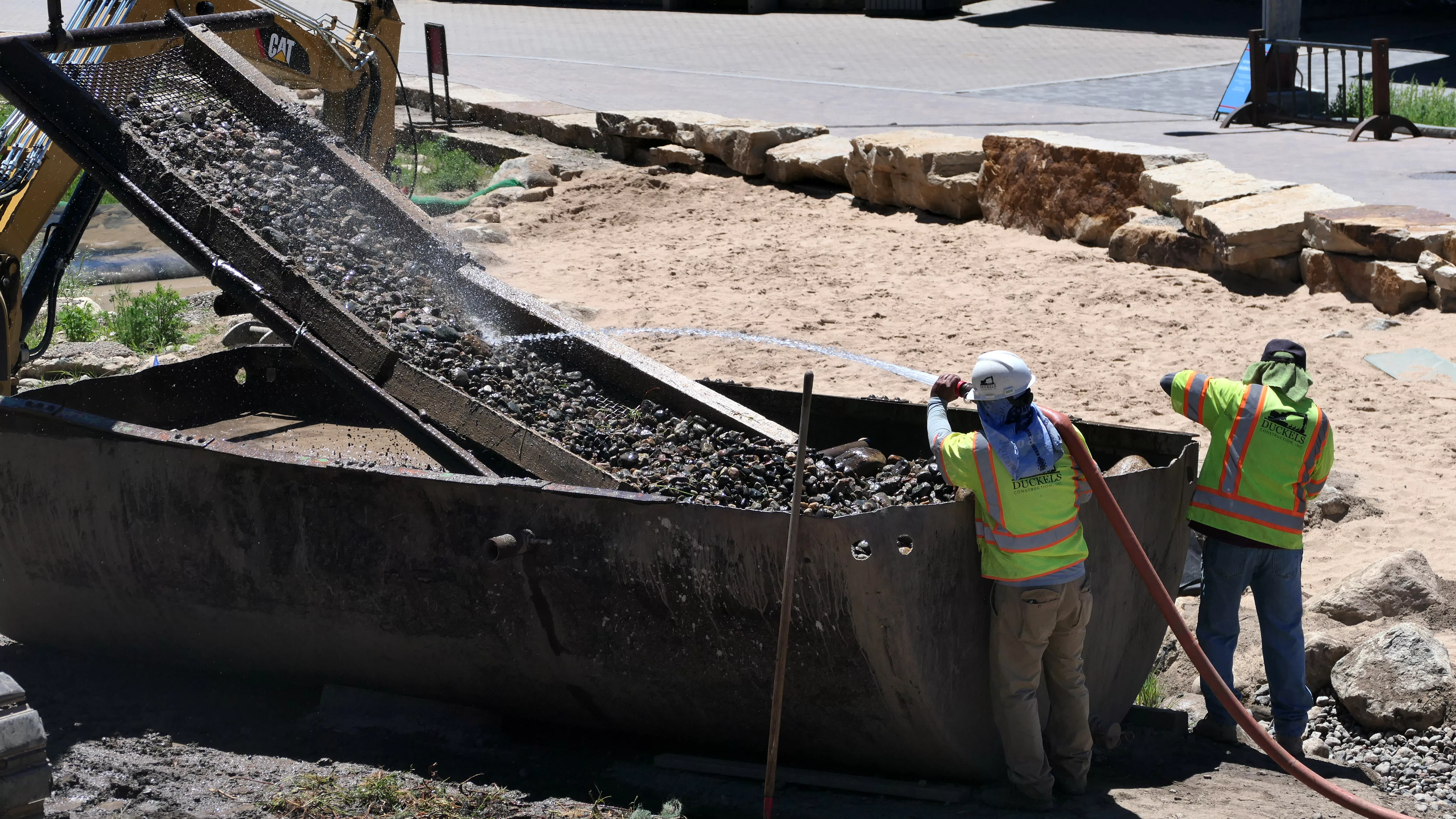 rocks-being-cleaned-at-steamboat-base-june-2023-002