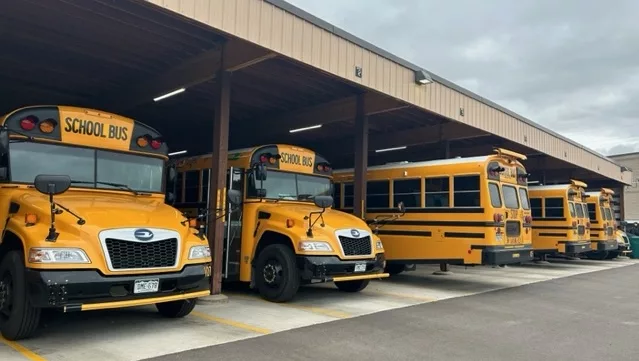 An all-electric fleet of school buses will serve the Steamboat Springs ...