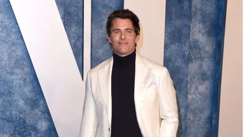 James Marsden at the 2023 Vanity Fair Oscar Party at the Wallis Annenberg Center for the Performing Arts on March 12^ 2023 in Beverly Hills^ CA