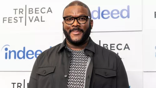 Tyler Perry attends Tribeca Film Festival Directors Series with Gale King at Spring Studios. New York^ NY - June 13^ 2022