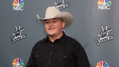 Jake Worthington at the NBC's "The Voice" Season 6 Top 12 Red Carpet Event at Universal City Walk on April 15^ 2014 in Los Angeles^ CA