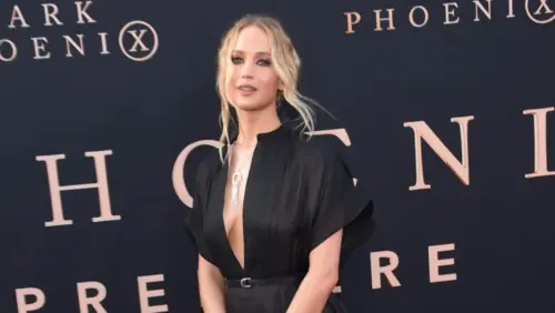 Jennifer Lawrence arrives for the 'Dark Phoenix' Global Premiere on June 04^ 2019 in Hollywood^ CA