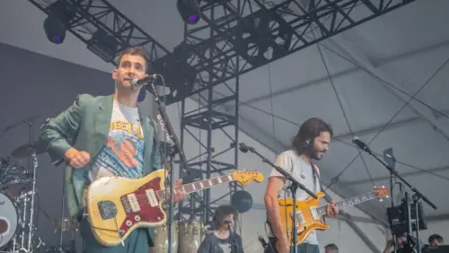 Goose joins Jack Antonoff's super jam at Bonnaroo Manchester^ Tennessee USA - 06-18-2022