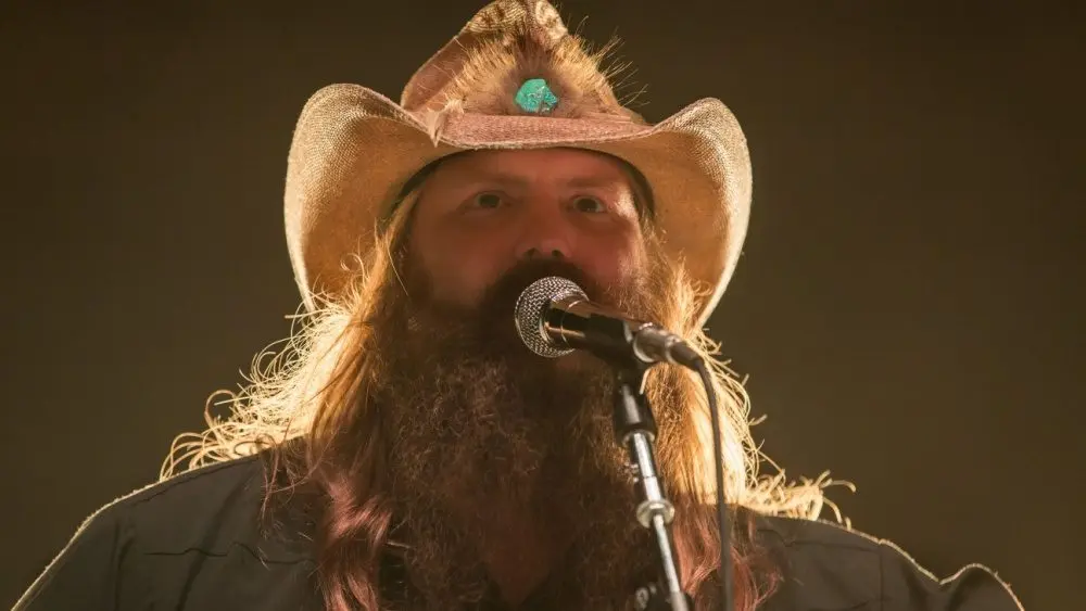 Chris Stapleton performs at the Greek Theatre in Berkeley^ CA. Berkeley^ CA/USA - 4/23/2016
