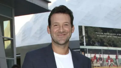 Tony Romo at the Undrafted Los Angeles Premiere at the ArcLight Hollywood on July 11^ 2016 in Los Angeles^ CA